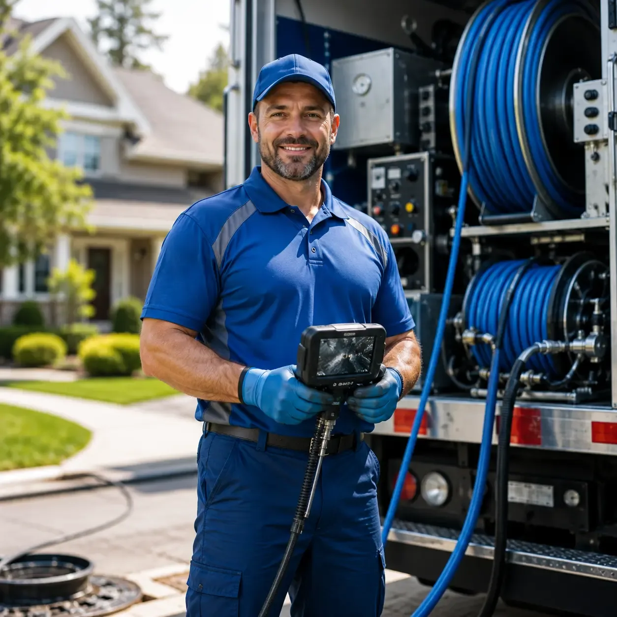 Local outdoor drain cleaning specialists in Shoals, IN